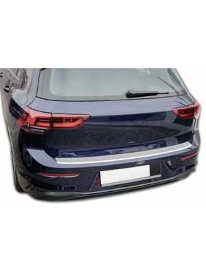 Nerezová ochranná lišta na nárazník Volkswagen Golf 8 hatchback - matná